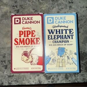 Duke Cannon Soap Set - Santa's Pipe Smoke & White Elephant
